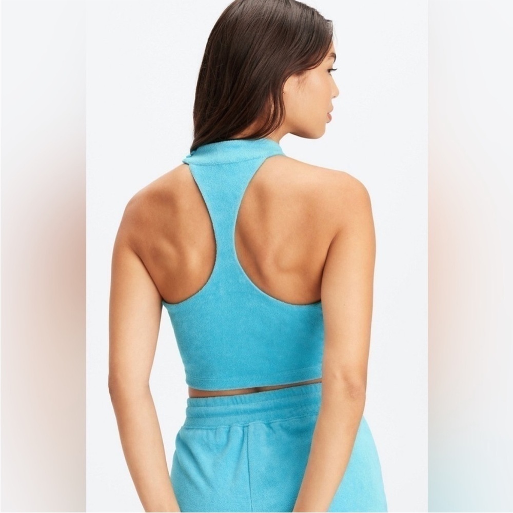 Fabletics Terry Built In Bra Tank - Picture 3 of 9